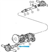 Vnější kloub kardanu 5015109AA Jeep Liberty KJ